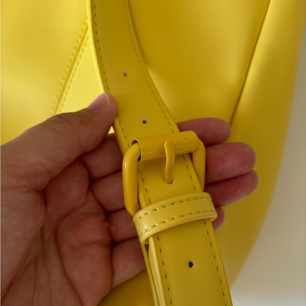 Urban Outfitters Mini Pleather Backpack in Yellow - Picture 9 of 12